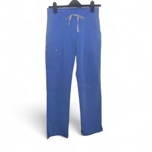 Figs Blue scrub pants xs